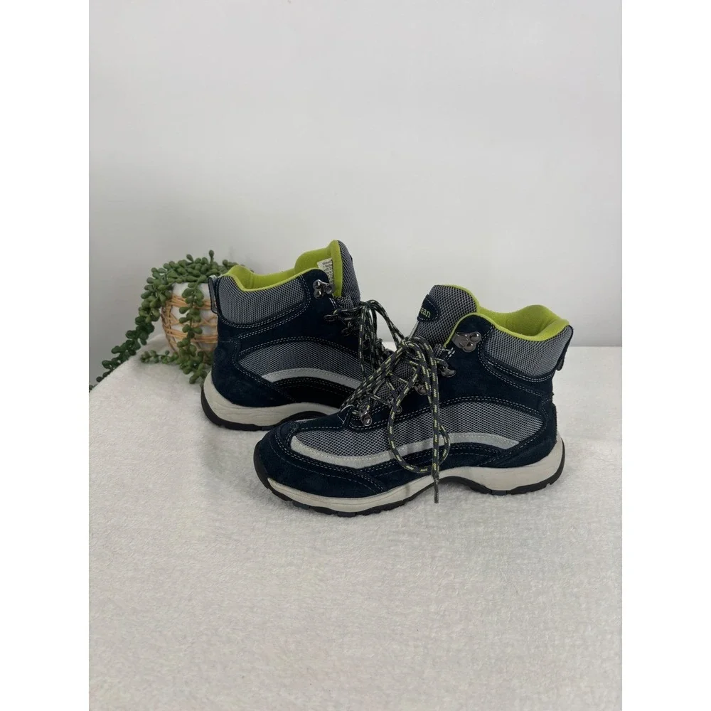 L.L. Bean Tek 2.5 Snow Sneakers Womens‎ 7 Blue Green Waterproof Insulated Boots